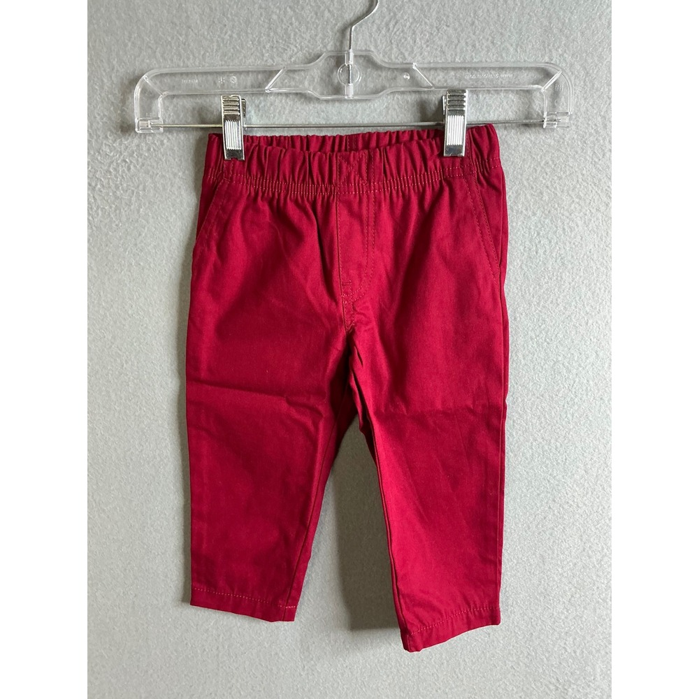 Carter's Baby Pants 18M Elastic Waist Casual Everyday Red‎